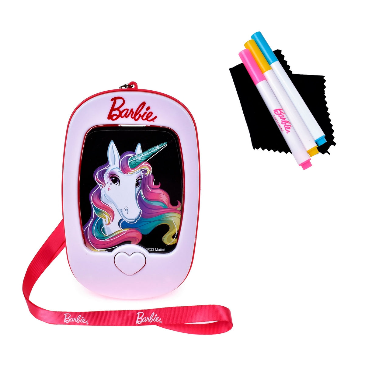 Tablet Luminosa Barbie - Blanca