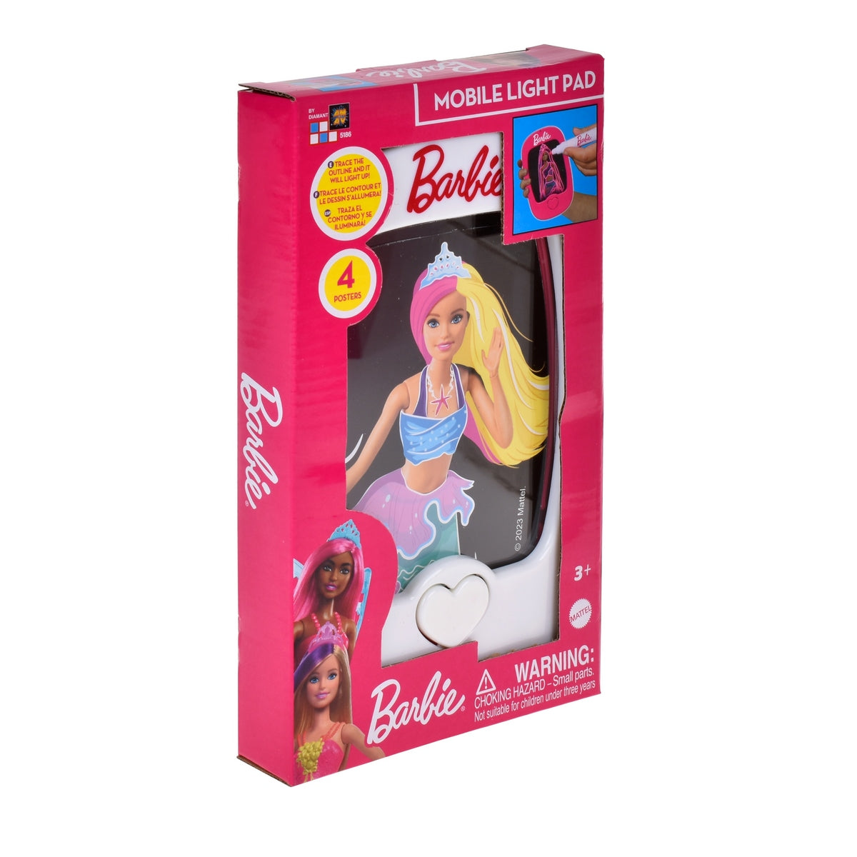 Tablet Luminosa Barbie - Blanca