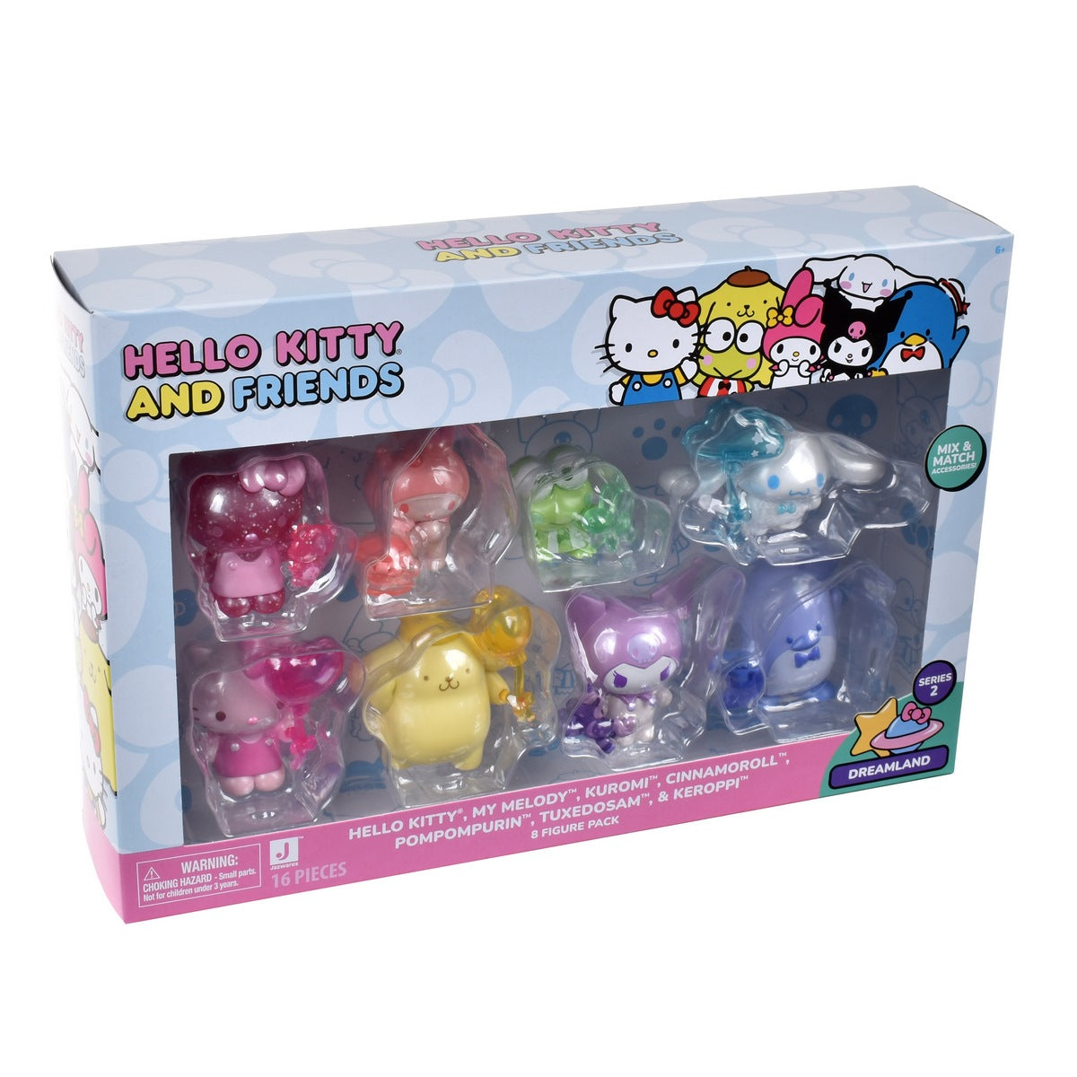 Hello Kitty Pack De 8 Figuras