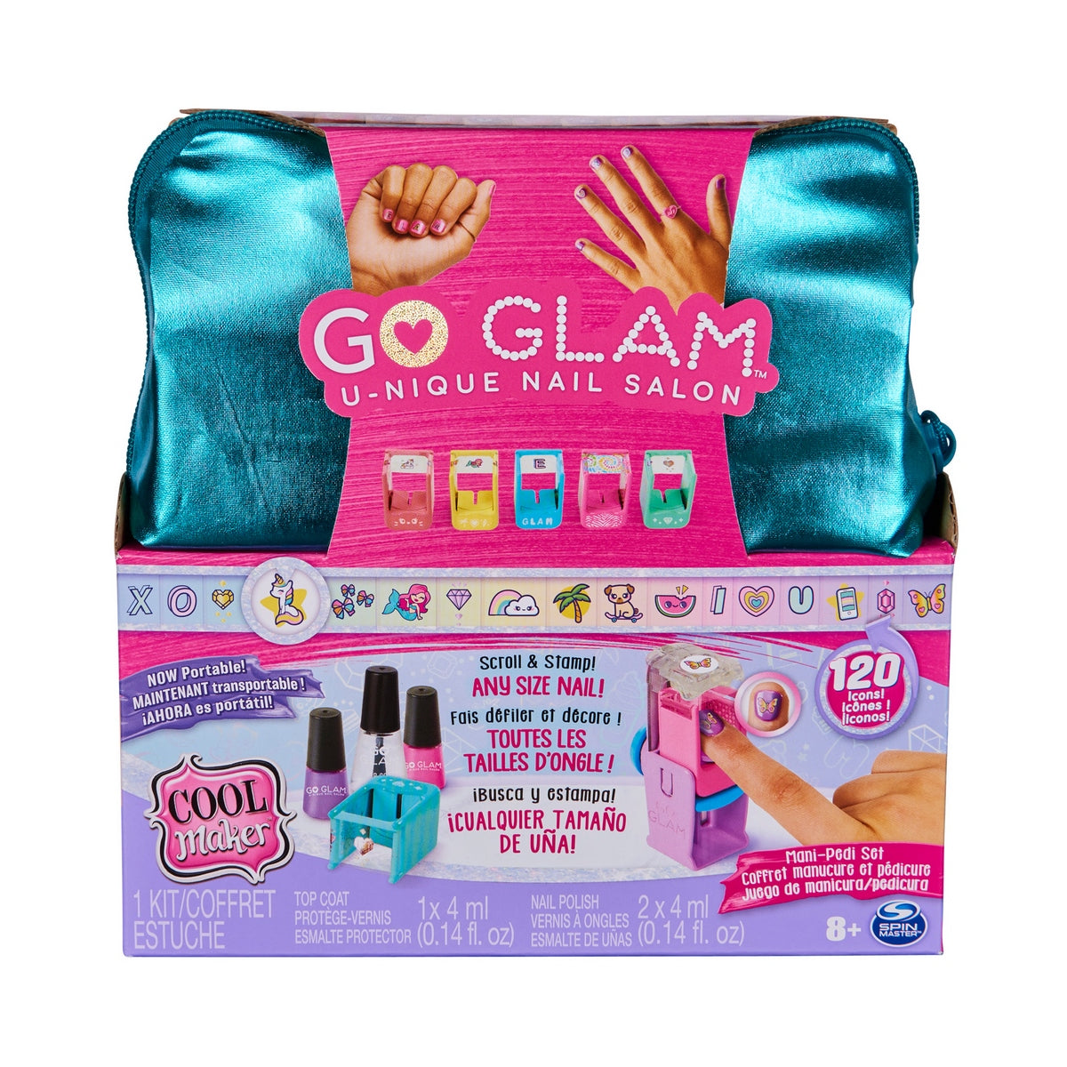 Go Glam Set De Manicure Y Pedicure