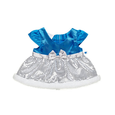 Vestido Fancy Azul Build-A-Bear