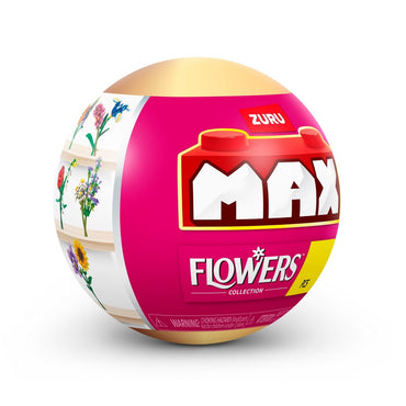 Set Bloques Flores Max - Con Diferentes Modelos De Piezas