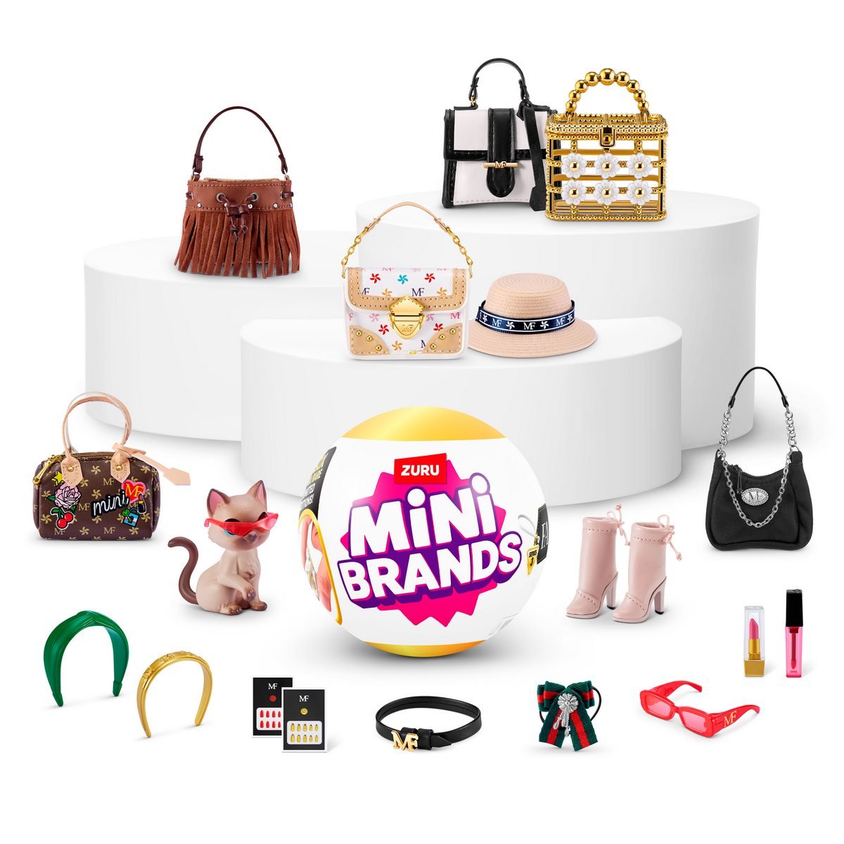 Bola Mini Brands Con 5 Sorpresas Serie Mini Fashion De Zuru