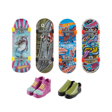 Hot Wheels Skate Multipack De Patinetas Con Tenis - Paquete Experto En Velocidad