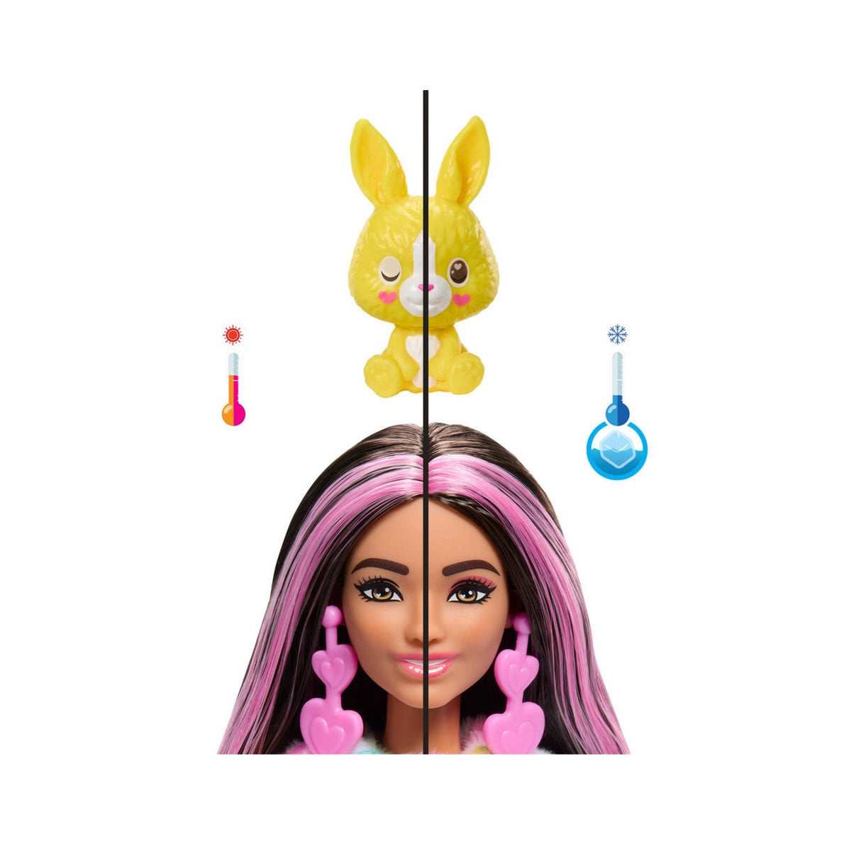 Barbie Cutie Reveal Colores De Ensueño Muñeca Sorpresa - Disfraz Conejo De Colores