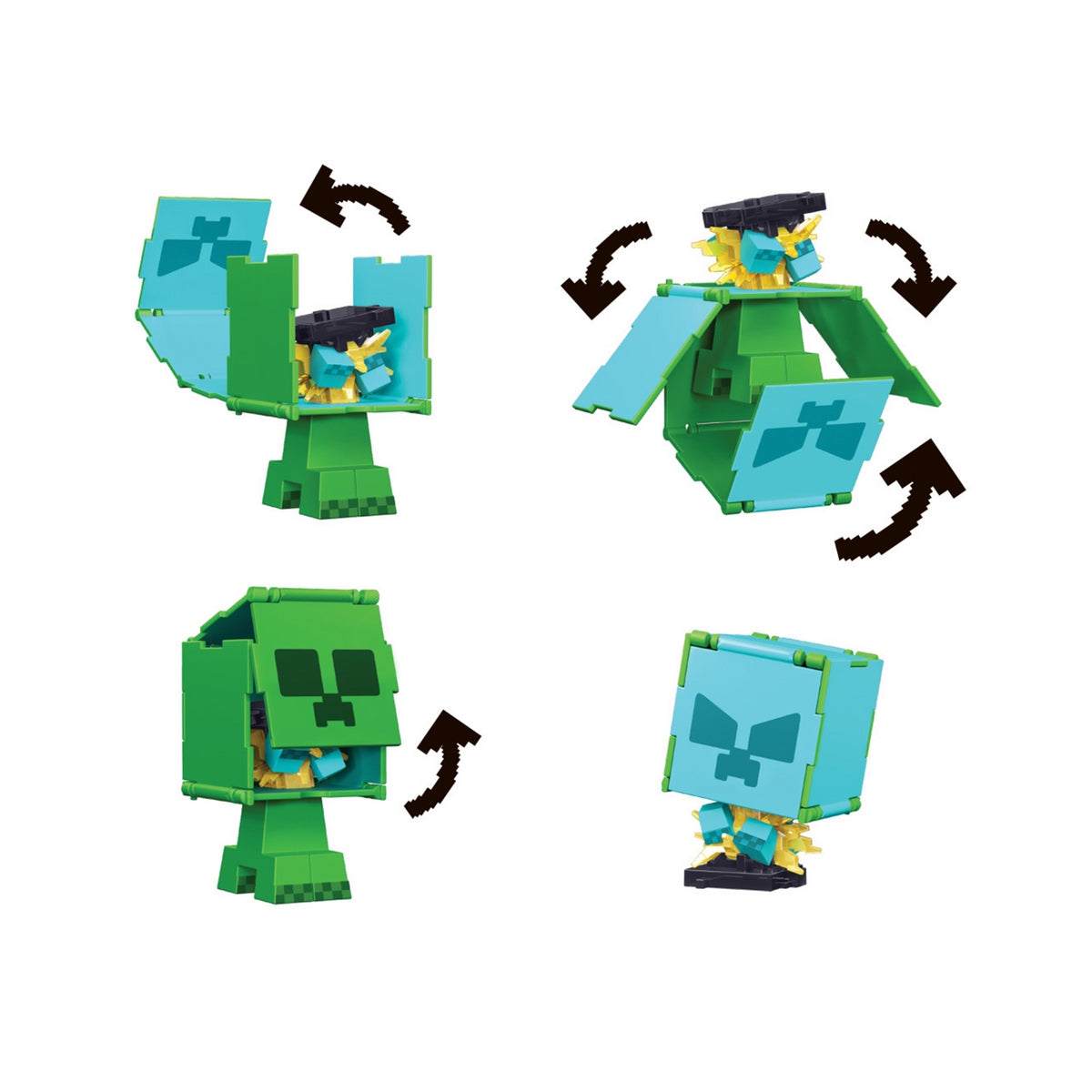 Minecraft Vanilla Figura De Acción Flippin - Creeper