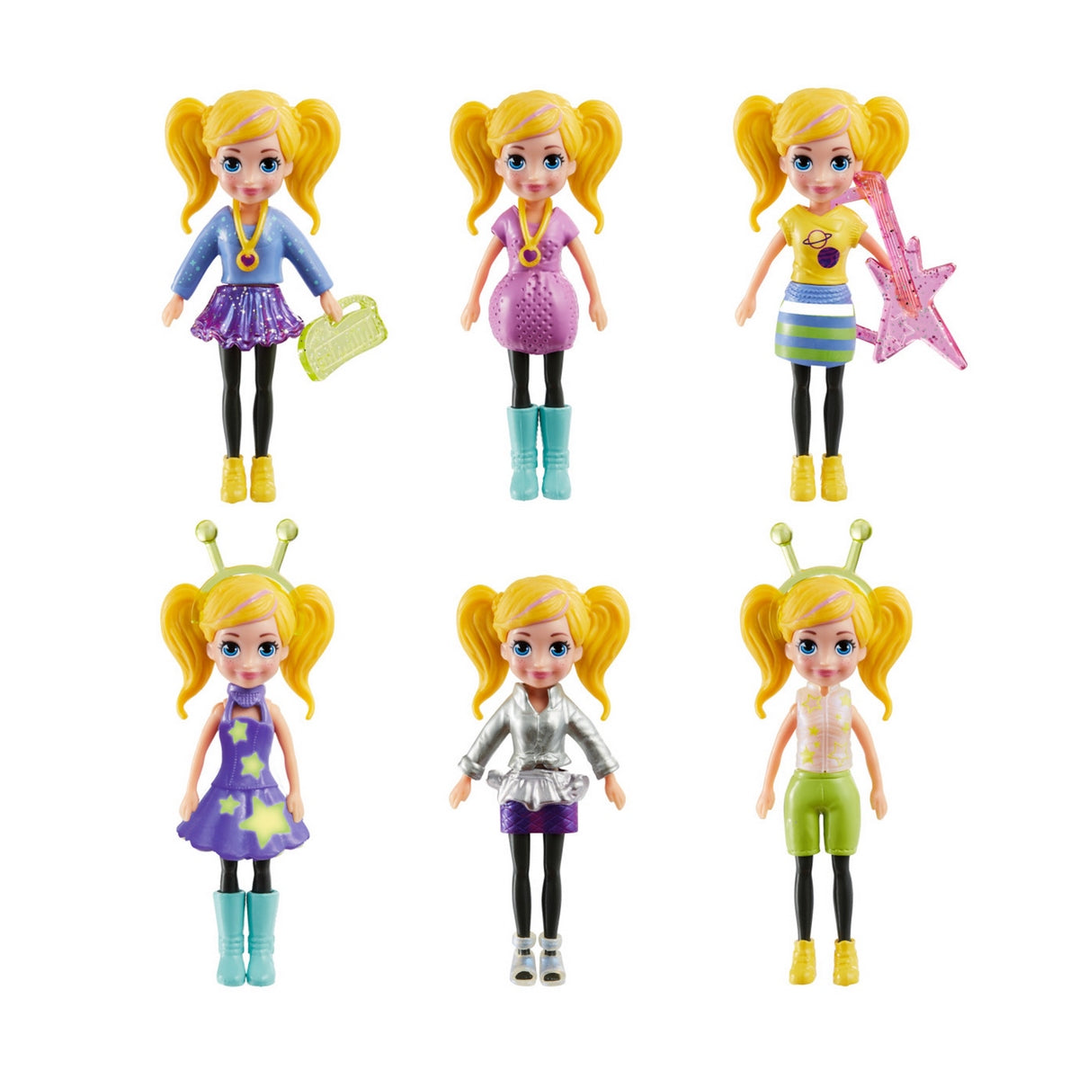 Polly Pocket Gran Pack De Moda - Pack De Moda Aventura Estrella De Pop