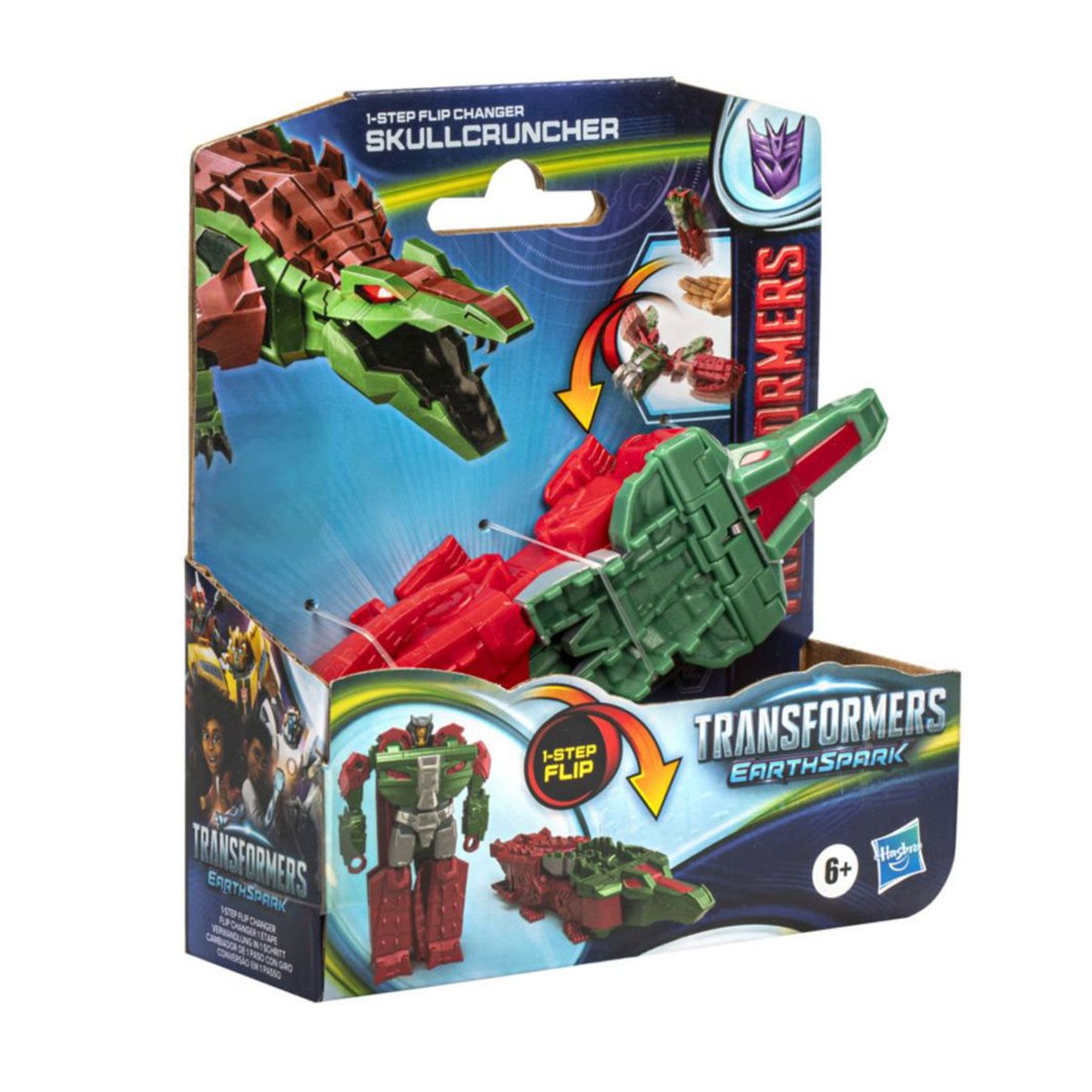 Transformer Earthspark 1-Step Flip - Skullcruncher