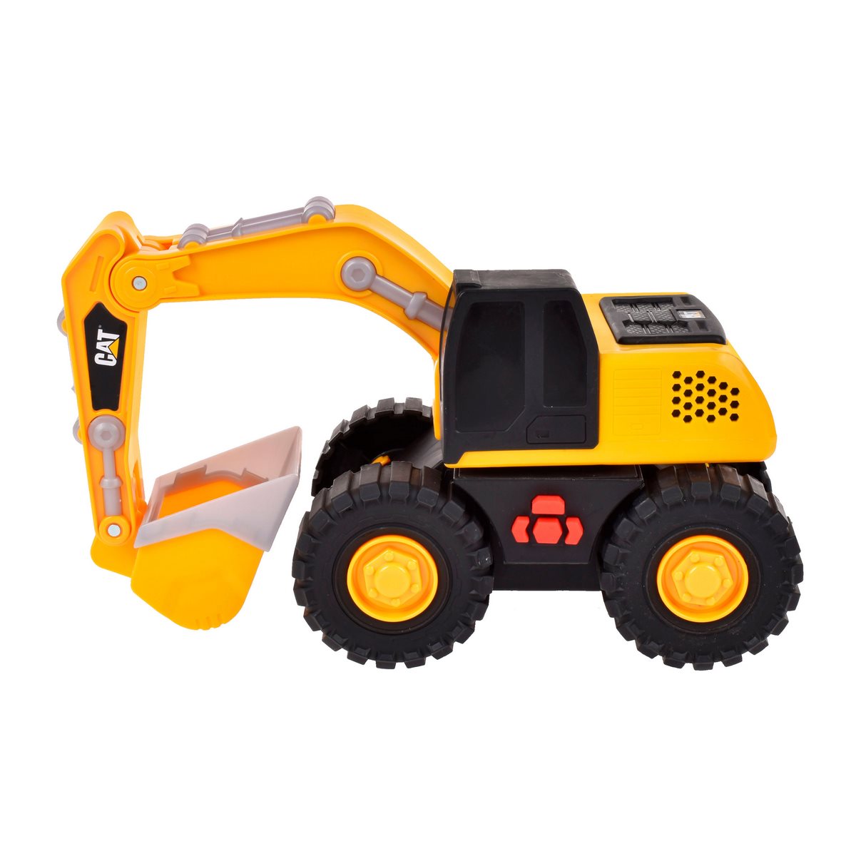 Cat Maquinaria De Construccion Con Luz Y Sonido - Excavadora
