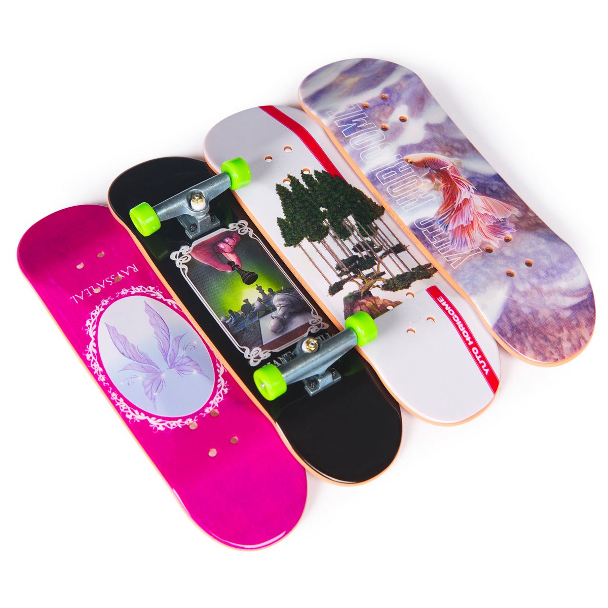 Tech Deck Pack De 4 - Yuto Horigome Paris 2024