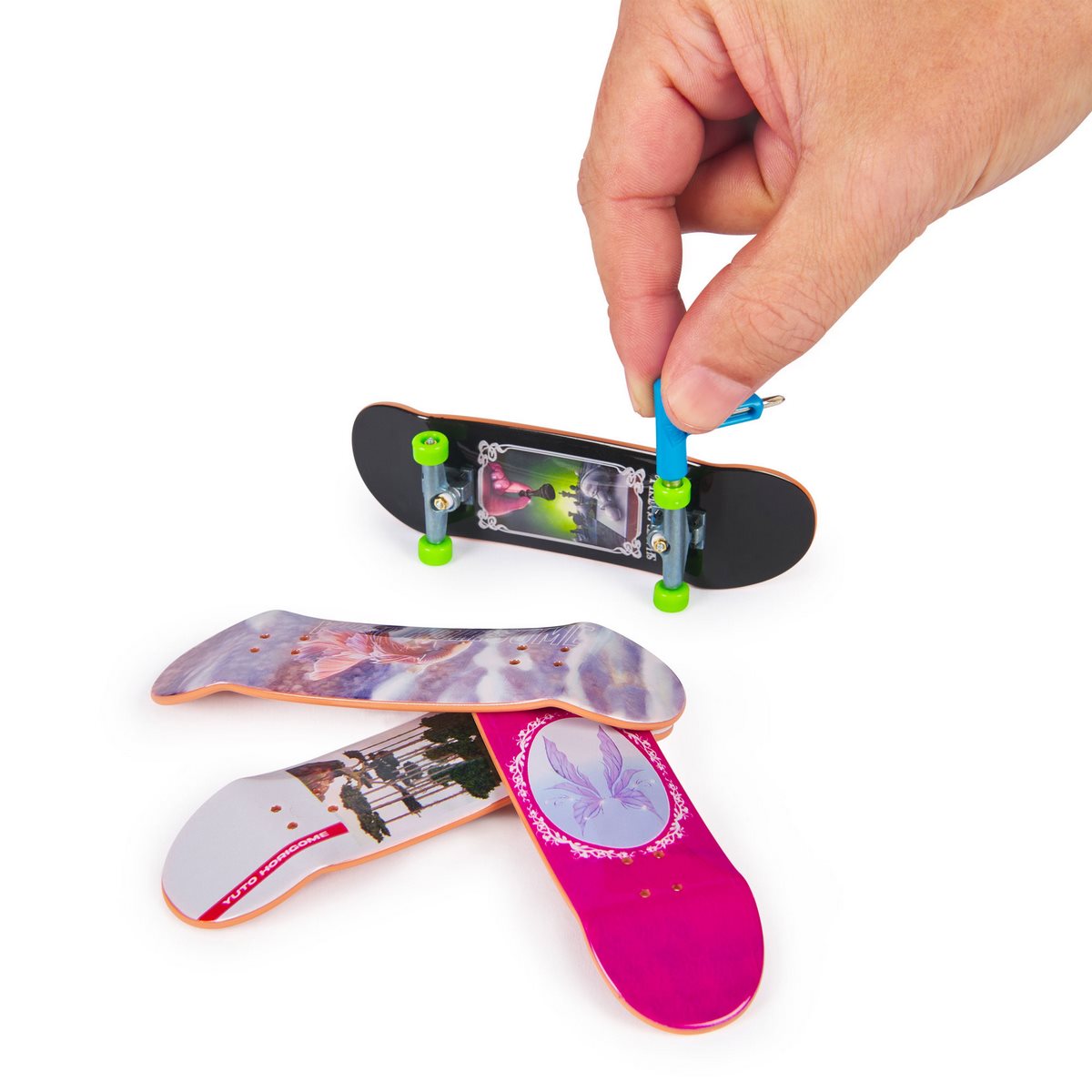 Tech Deck Pack De 4 - Yuto Horigome Paris 2024