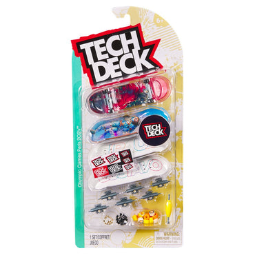 Tech Deck Pack De 4 - Felipe Gustavo Paris 2024