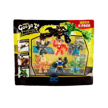 Goo Jit Zu Dc Minis 6 Pack New