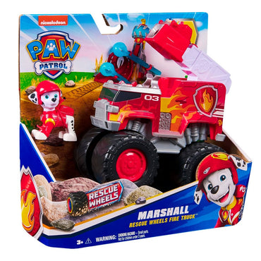 Paw Patrol Vehiculo Rescue Wheels - Marshall Rescue Wheels Fire Truck