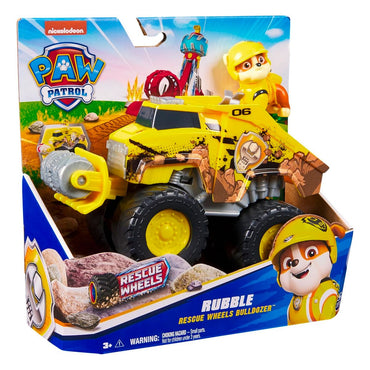 Paw Patrol Vehiculo Rescue Wheels - Rubble Rescue Wheels Bulldozer