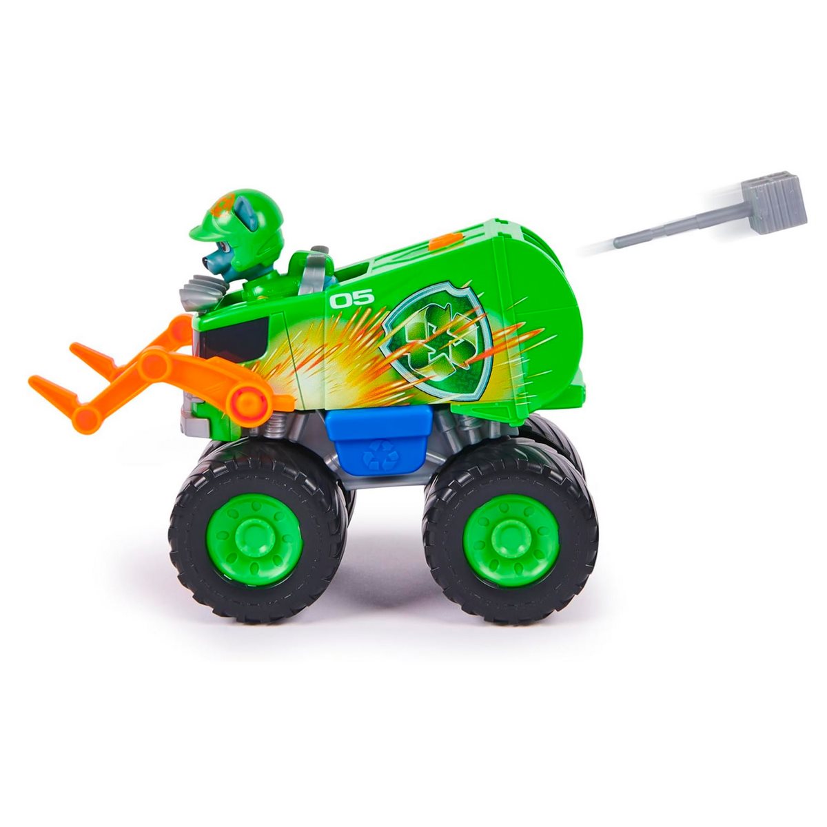 Paw Patrol Vehiculo Rescue Wheels - Rocky Rescue Wheels Recycle Truck