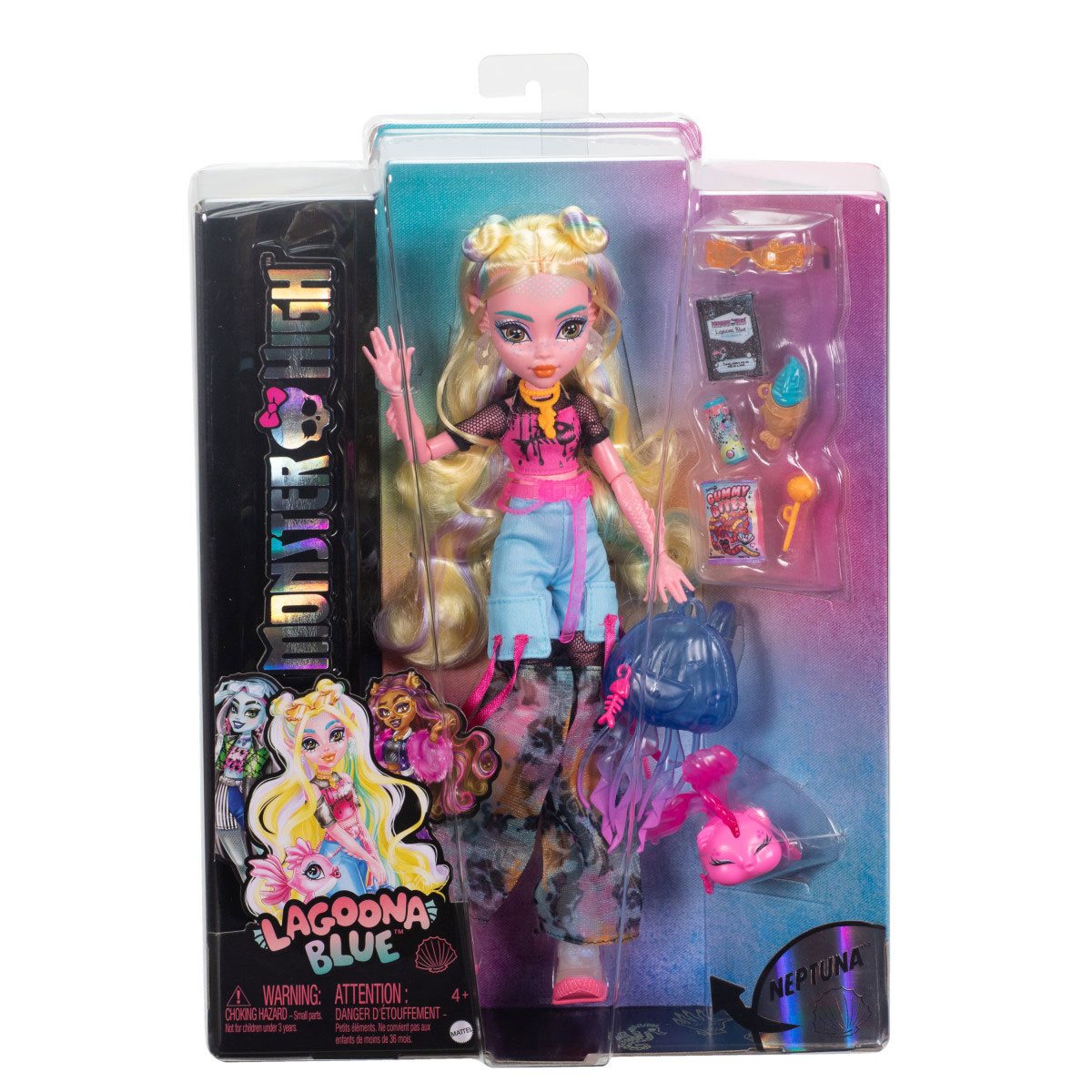 Monster High Muñeca Lagoona Nuevo Look Para Niñas