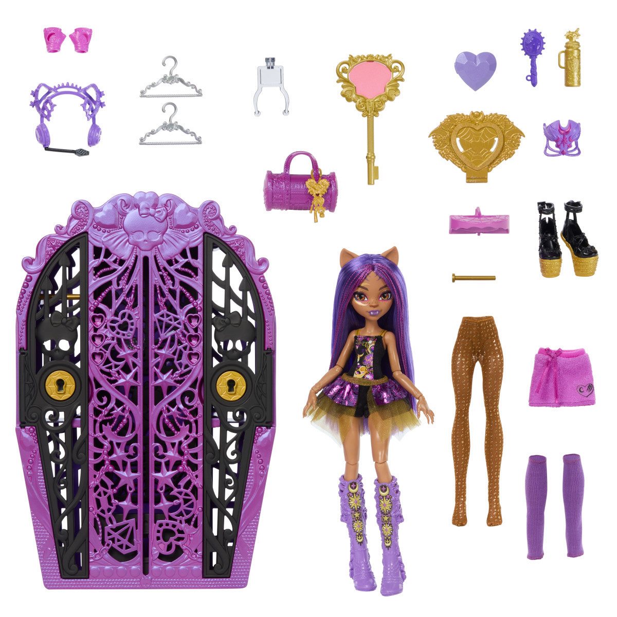 Monster High Muñeca Skulltimate Series Misterios Clawdeen