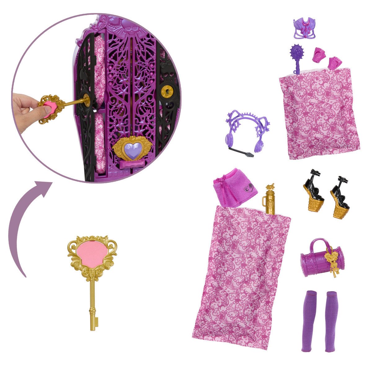 Monster High Muñeca Skulltimate Series Misterios Clawdeen