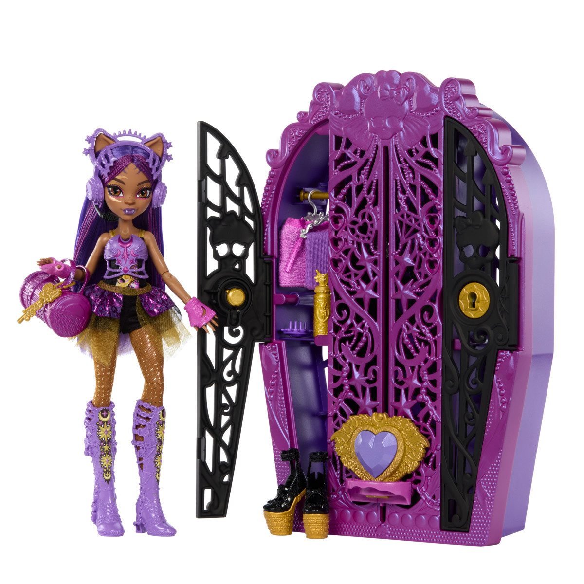 Monster High Muñeca Skulltimate Series Misterios Clawdeen
