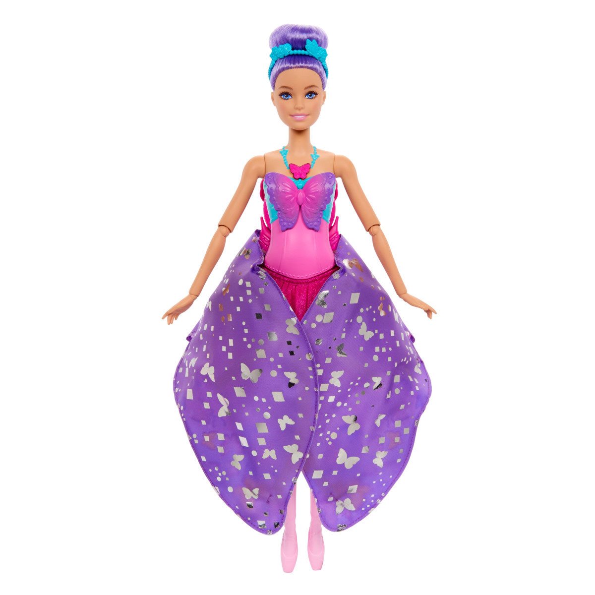 Barbie Fantasía Muñeca Bailarina Transformación Mágica