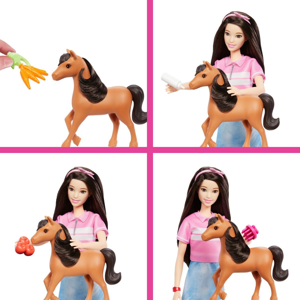 Detective Barbie La Gran Carrera De Caballos Cuidado De Ponys Con Renee