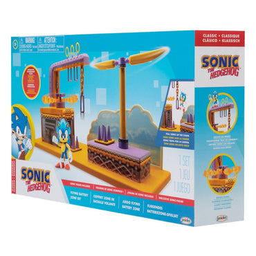 Playset Zone Flying Battery Con Figura Sonic 6 Cms