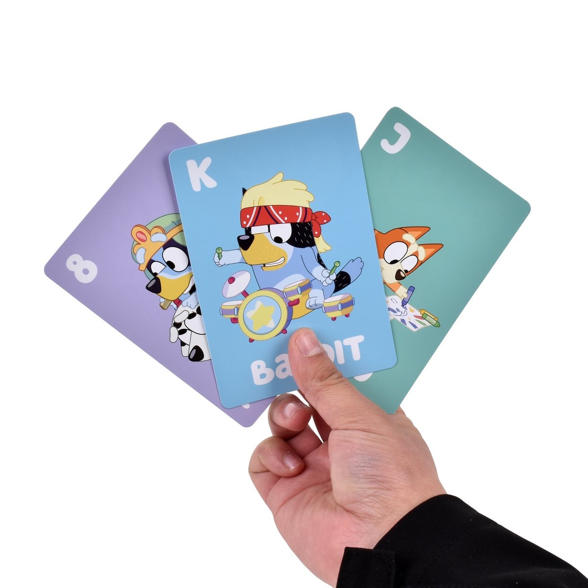 Juego de cartas 5 en 1 Bluey