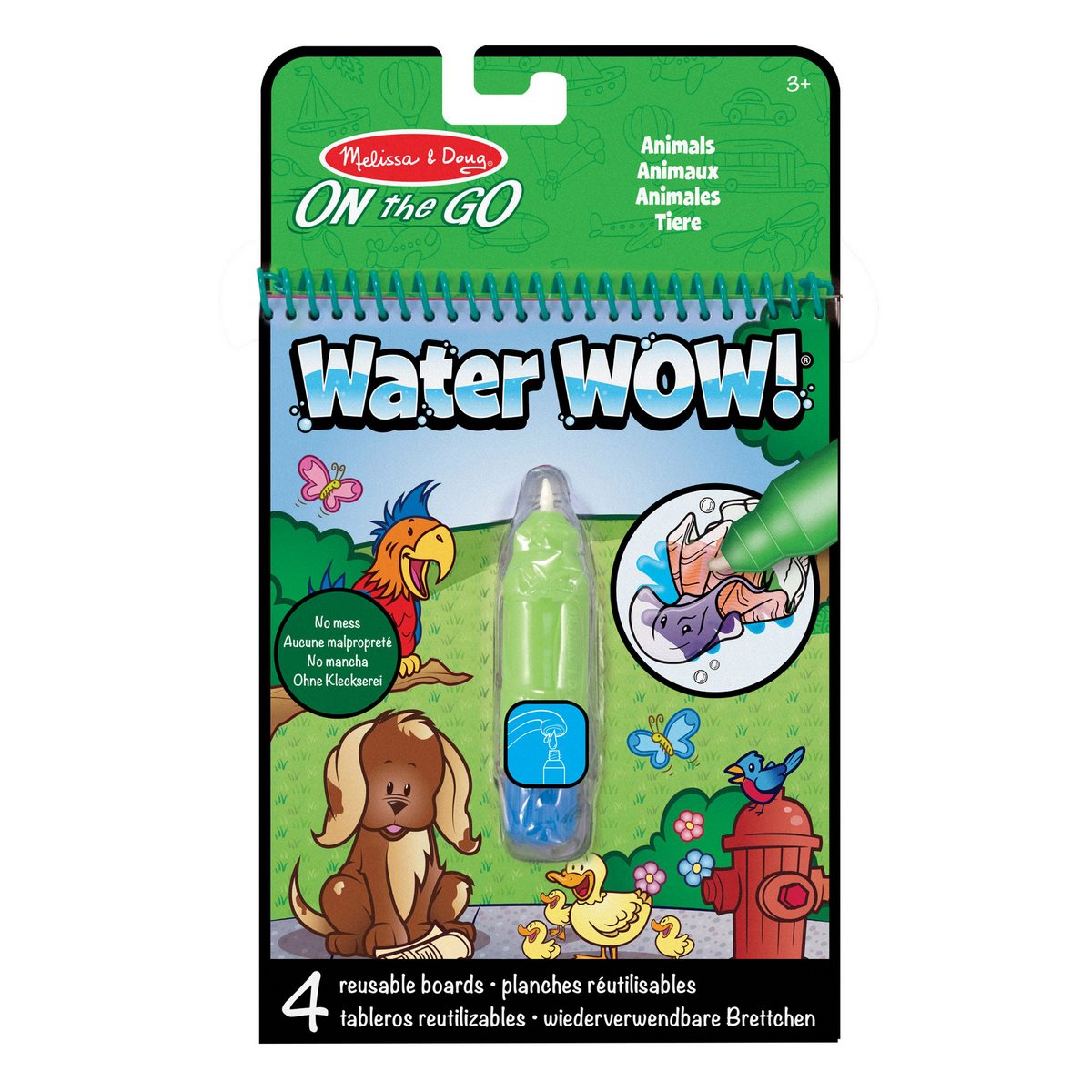 Cuaderno Para Colorear Con Agua Melissa & Doug - Animales