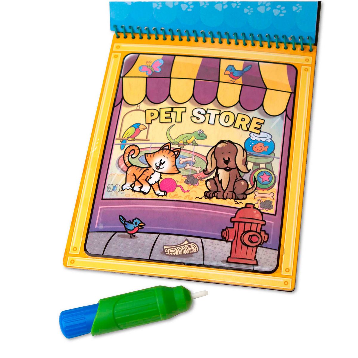 Cuaderno Para Colorear Con Agua Melissa & Doug - Animales