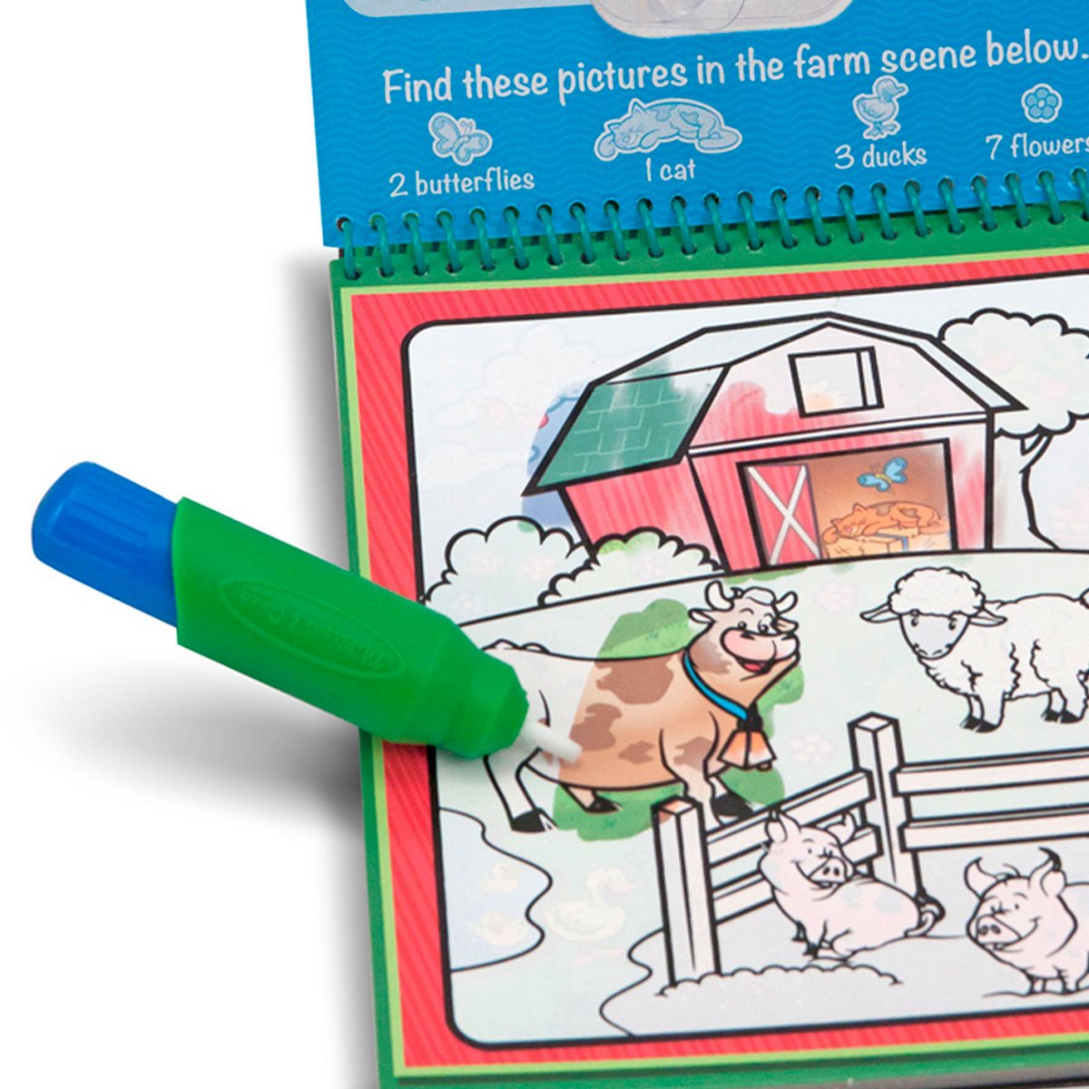 Cuaderno Para Colorear Con Agua Melissa & Doug - Animales