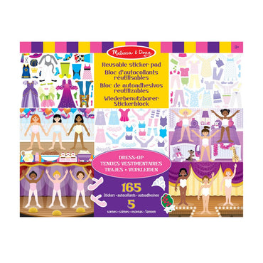 Crea Escenas Con Stickers Reutilizables Melissa & Doug - Vestimenta