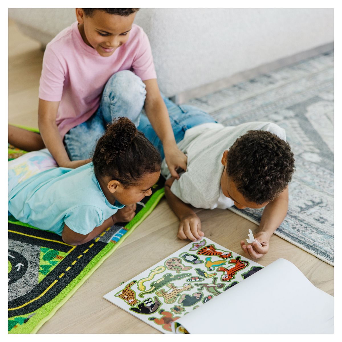 Crea Escenas Con Stickers Reutilizables Melissa & Doug - Habitats