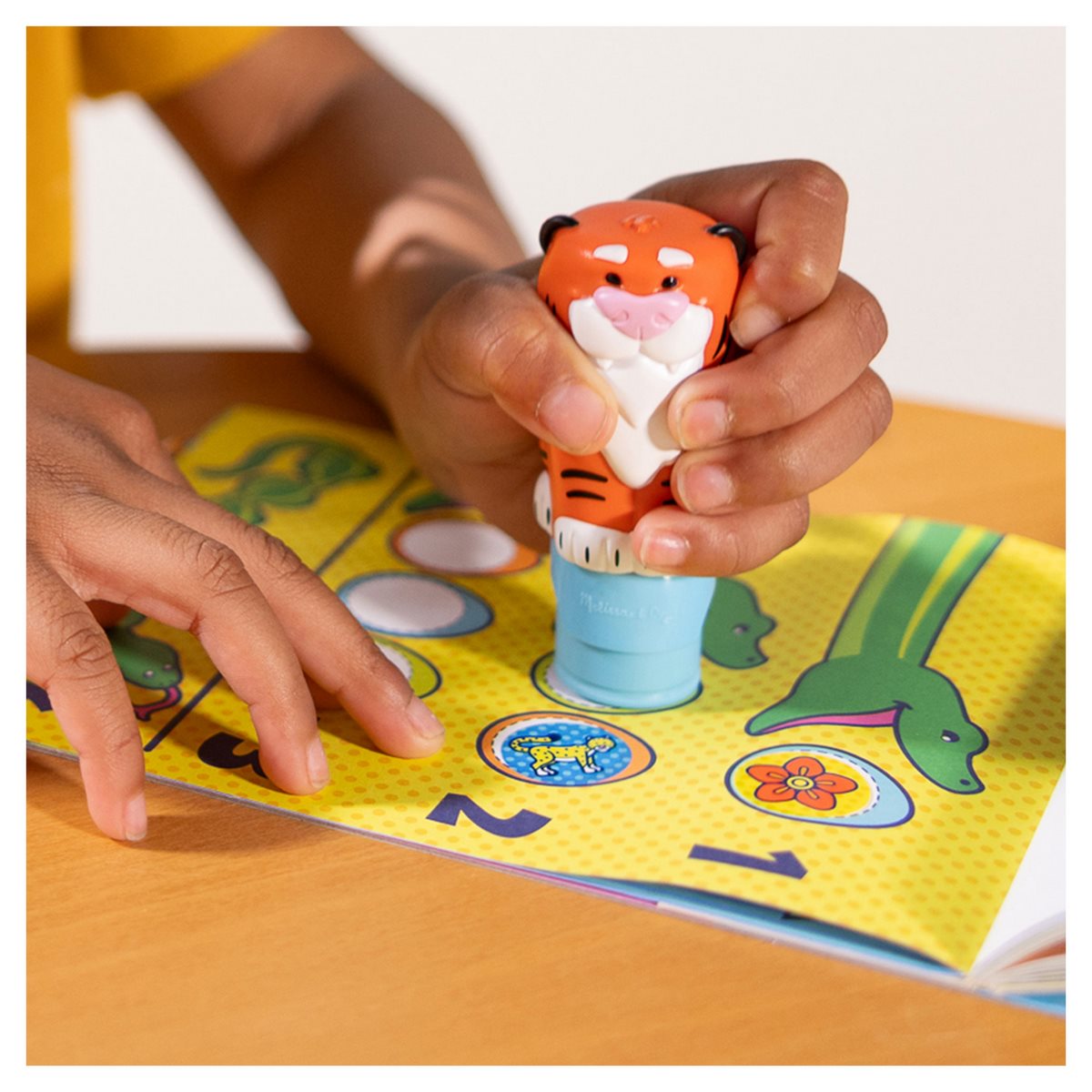 Estampador Wow Con 300 Stickers Melissa & Doug - Tigre