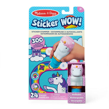 Estampador Wow Con 300 Stickers Melissa & Doug - Unicornio