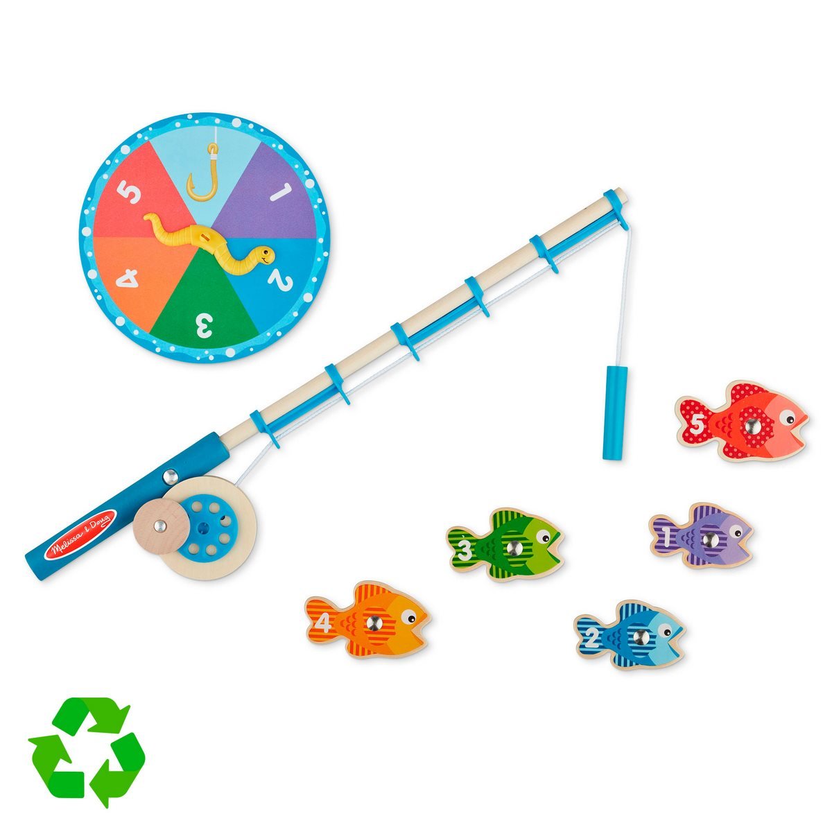 Juego De Pesca De Madera Melissa & Doug