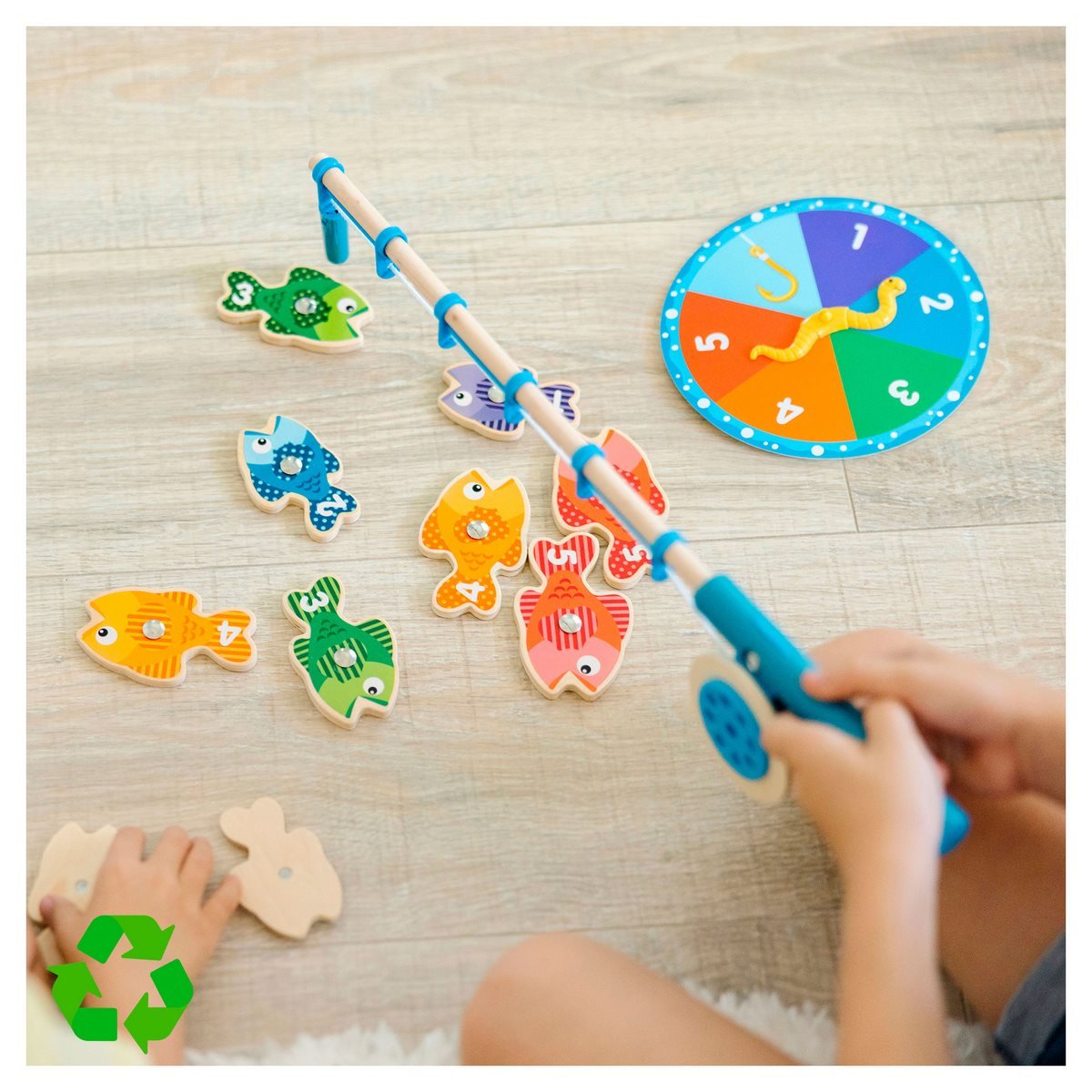 Juego De Pesca De Madera Melissa & Doug