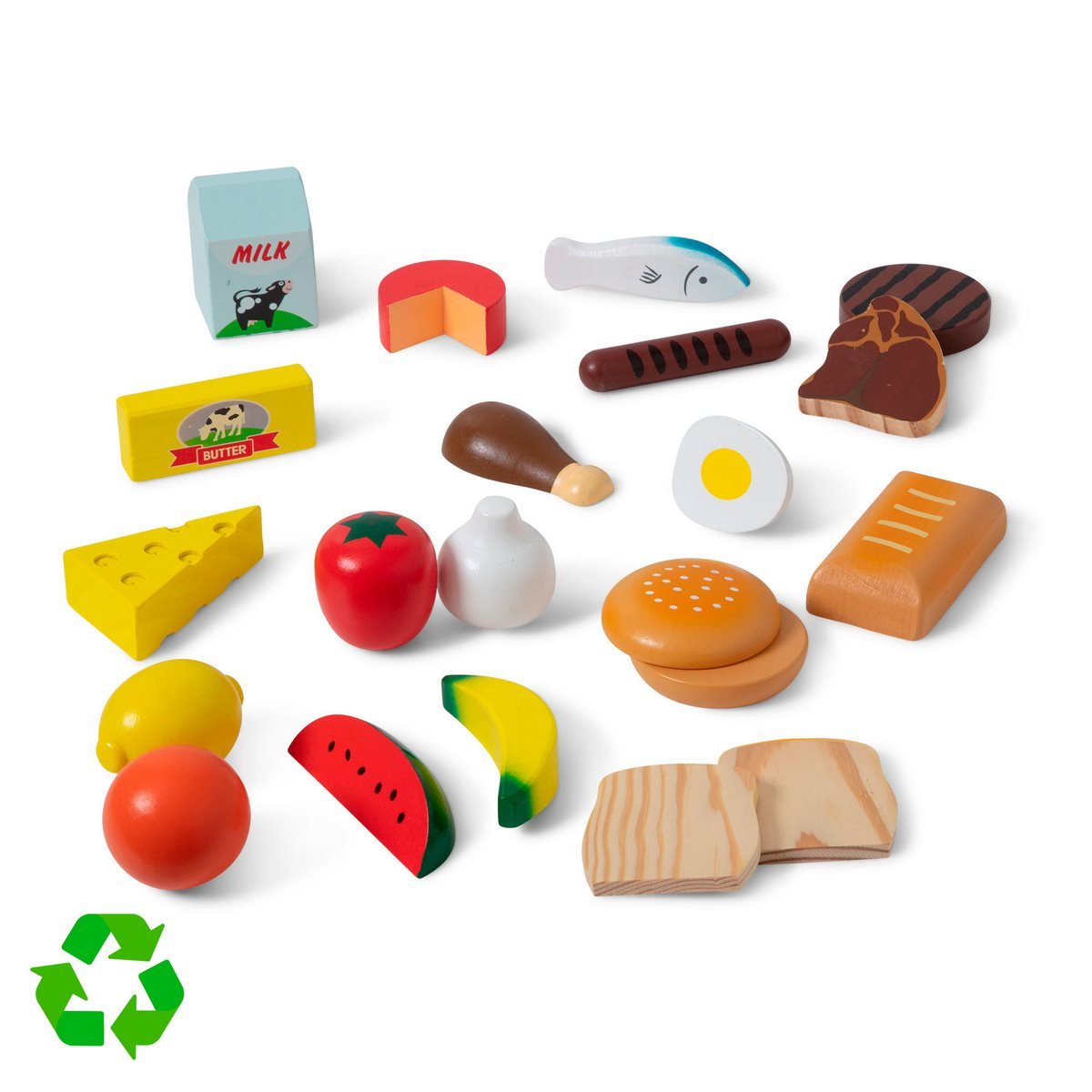 Set De Alimentos De Madera Melissa & Doug