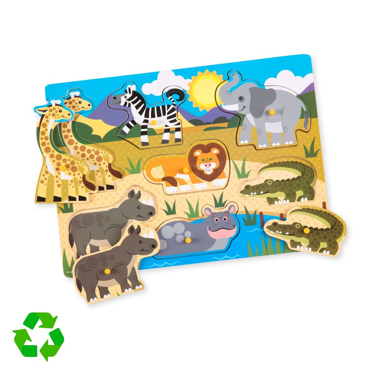 Puzzle Encaje De Madera Melissa & Doug