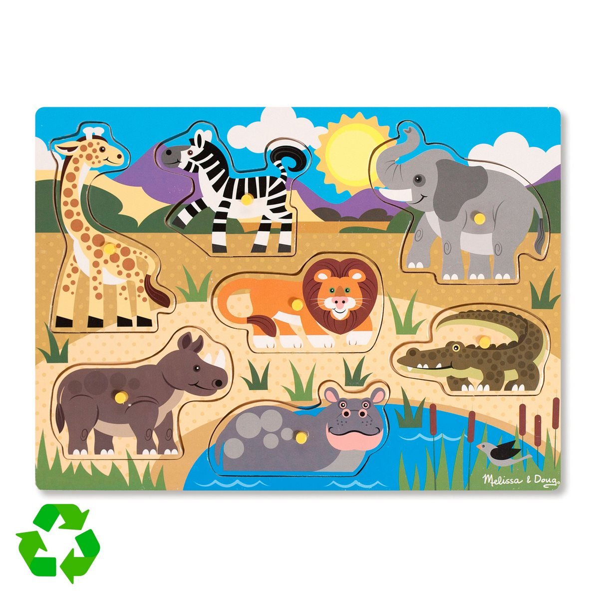 Puzzle Encaje De Madera Melissa & Doug