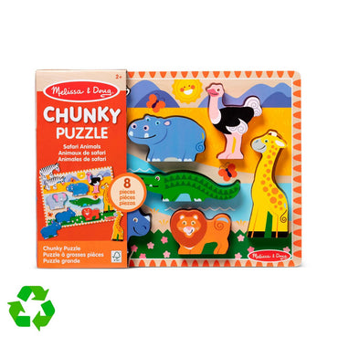 Puzzle Encaje De Madera 3D Melissa & Doug - Selva