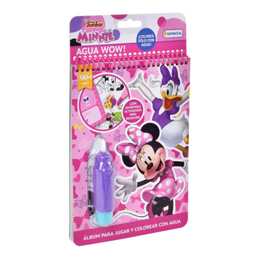 Libro Actividades Con Lapiz Magico Para Pintar Con Agua - Minnie