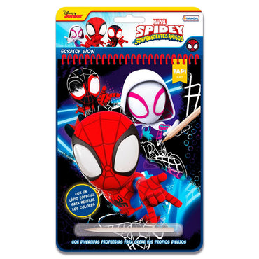 Libro Con Actividades Para Raspar Con Lapiz - Spidey