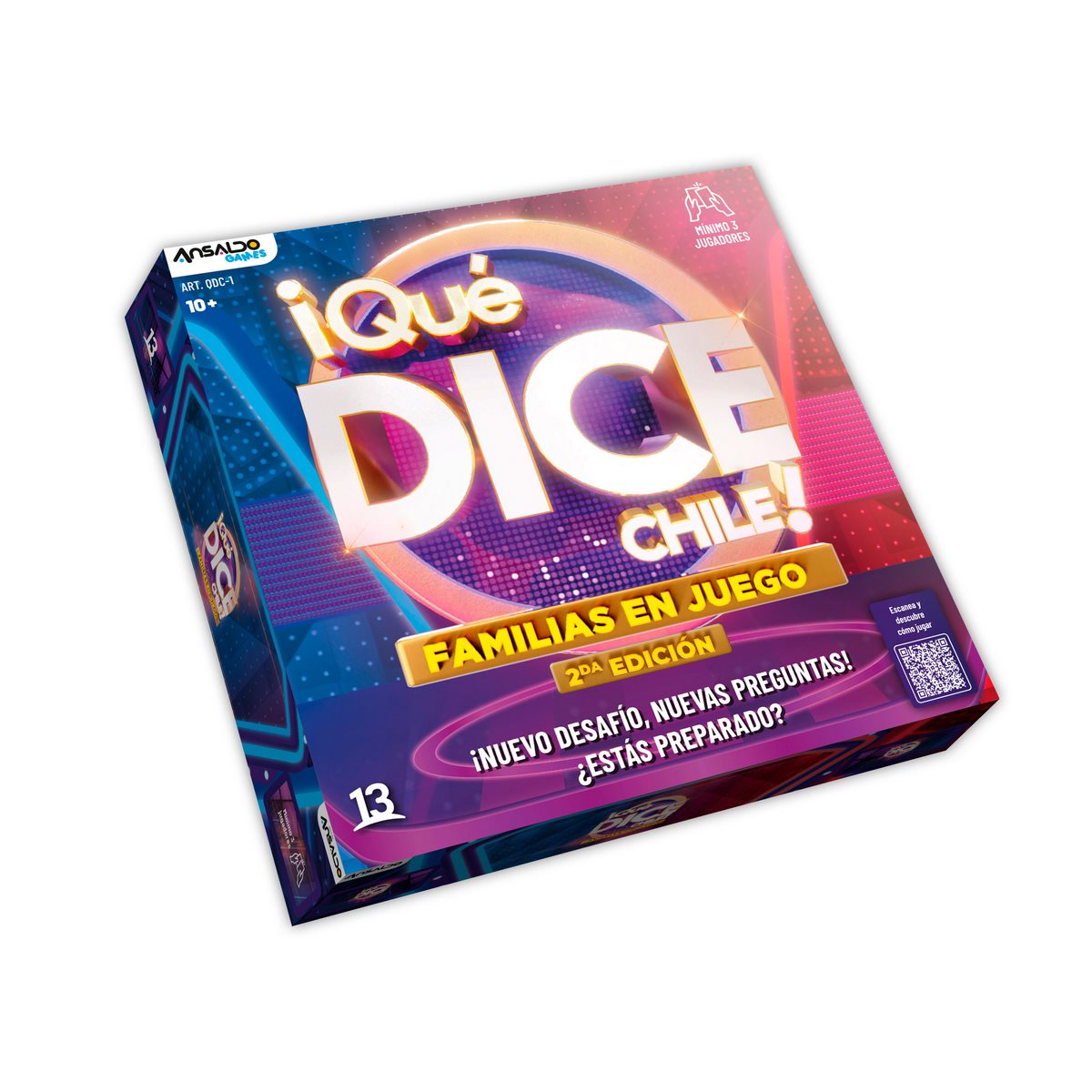 Juego De Mesa Que Dice Chile Familias En Juego