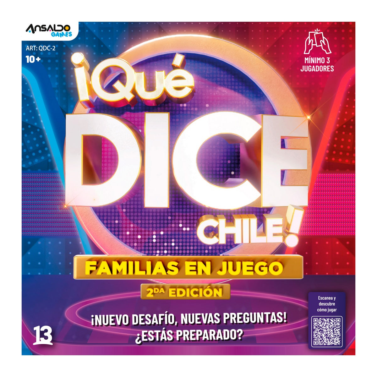 Juego De Mesa Que Dice Chile Familias En Juego