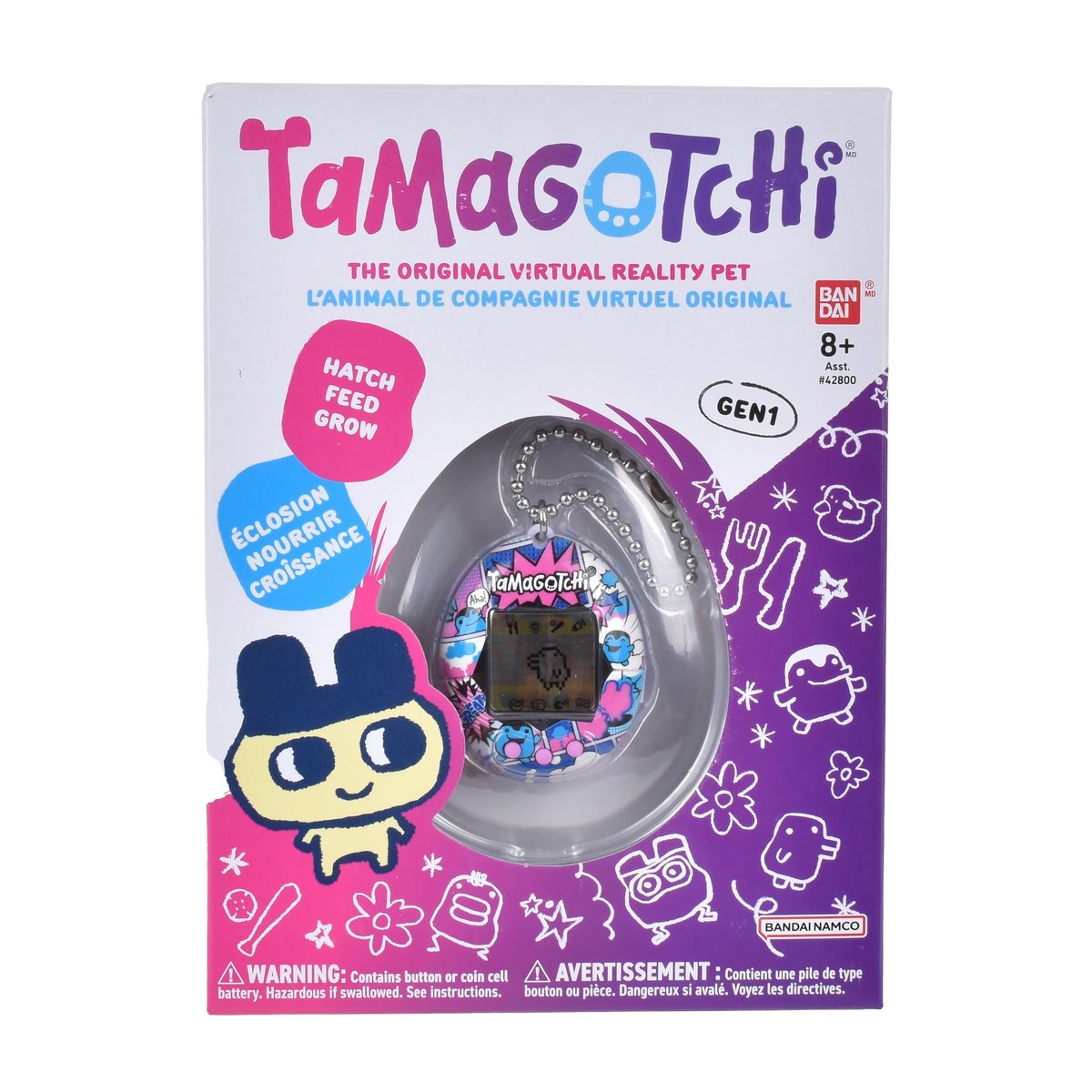 Mascota Virtual Tamagotchi Original De Bandai - Ginjirotchi Comic Book