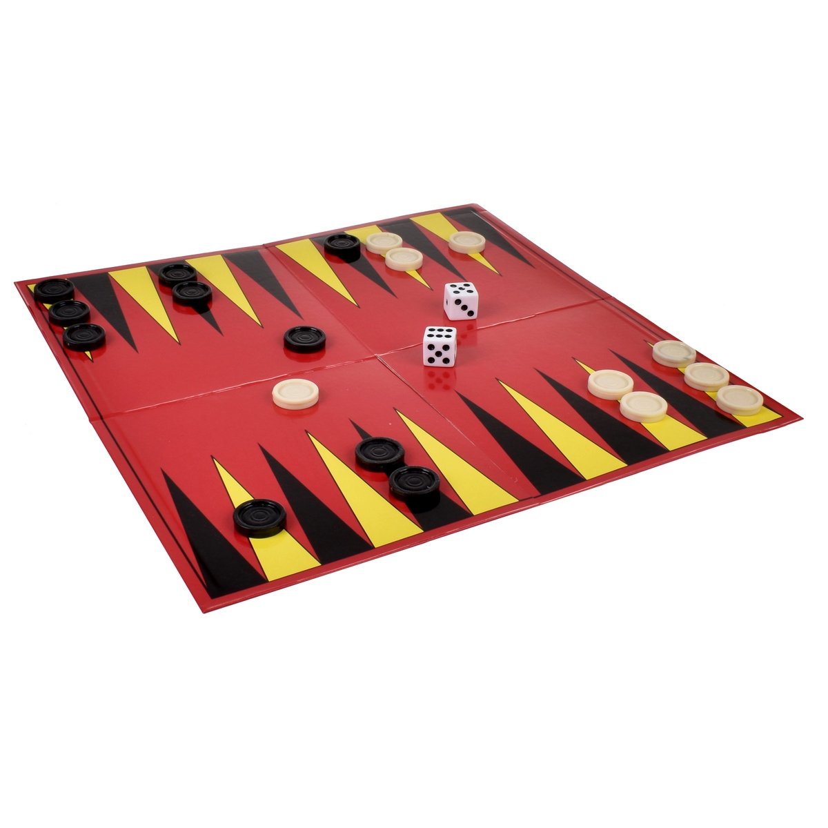 Juego Backgammon En Caja Metálica