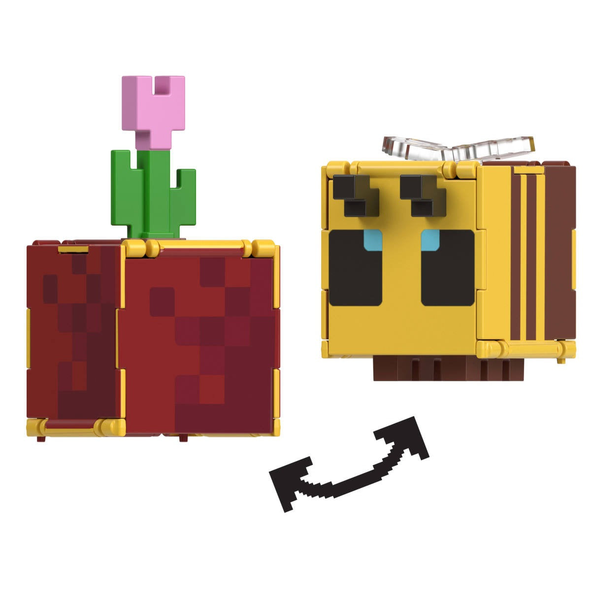 Minecraft Vanilla Figura De Accion Flippin - Abeja