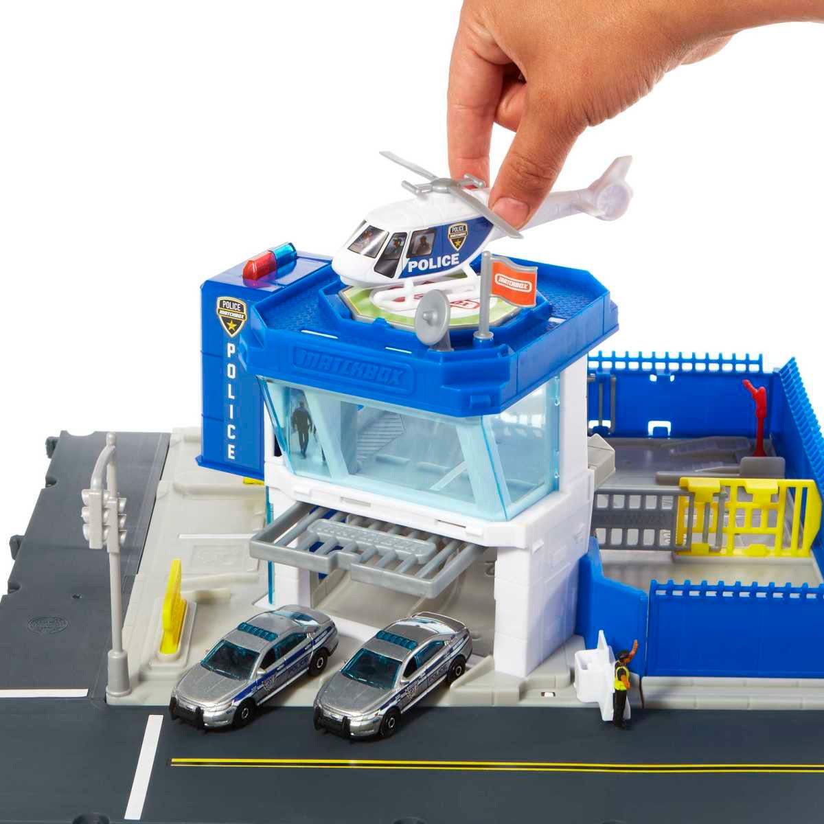 Matchbox Conductores De Accion Mattel - Police Station Dispatch