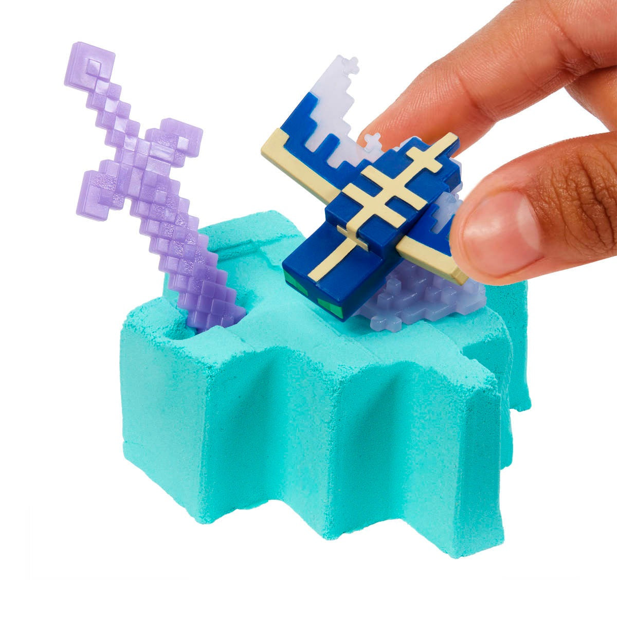 Figura De Accion Minecraft Vanilla Mini Mining - Celeste